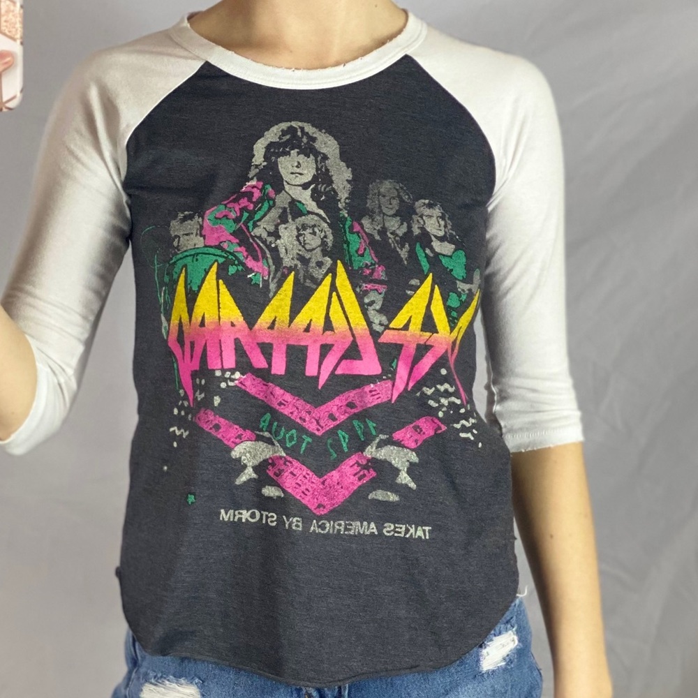 Urban Outfitters Def Leopard Top